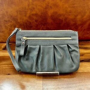 Fabric Leather Grey Wrsitlet🩶